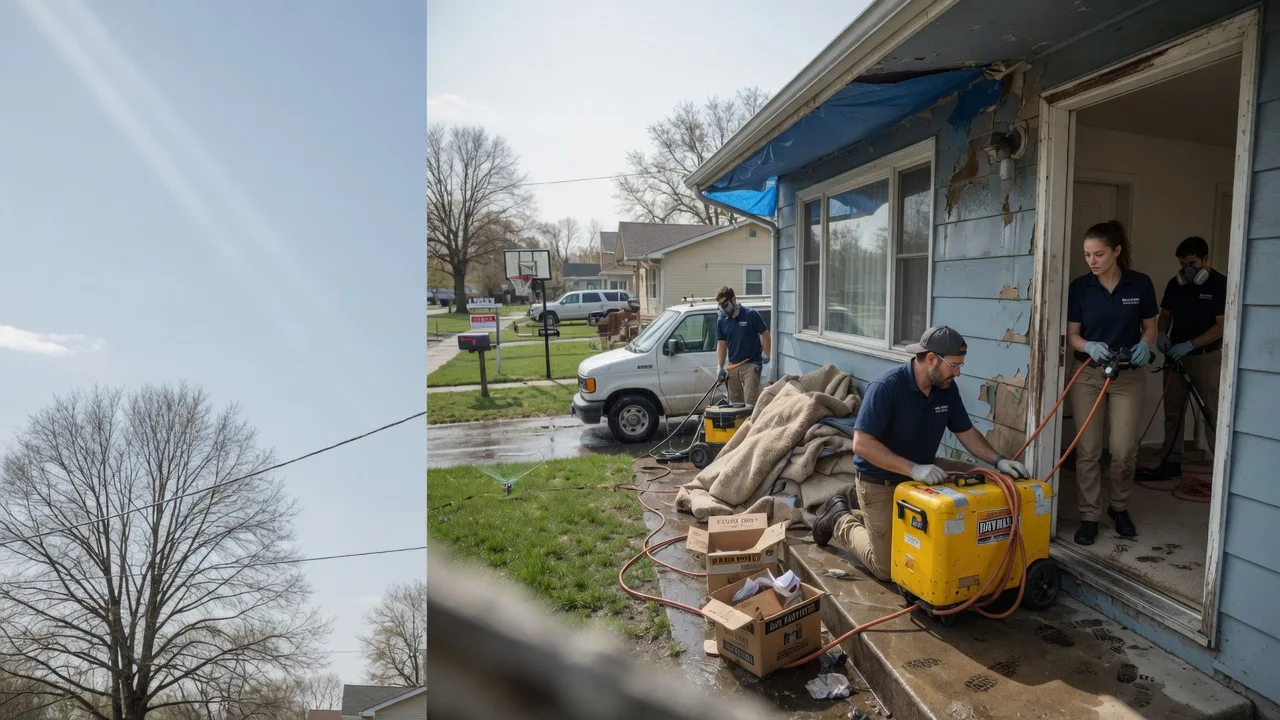 Basement Flood Cleanup in Fillmore, IN near me